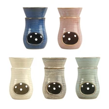 Essential Oil Burner Ceramic Wax Melt Burner for Living Room Yoga Room SPA