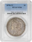 1878-CC Morgan Silver Dollar VF30 PCGS