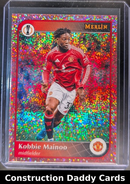 2024-25 Topps Merlin UEFA Club Competitions KOBBIE MAINOO /250 Rose Gold
