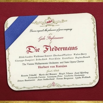 HERBERT VON KARAJAN J. STRAUSS: DIE FLEDERMAUSS [1960] NEW SUPER AUDIO HYBRID CD
