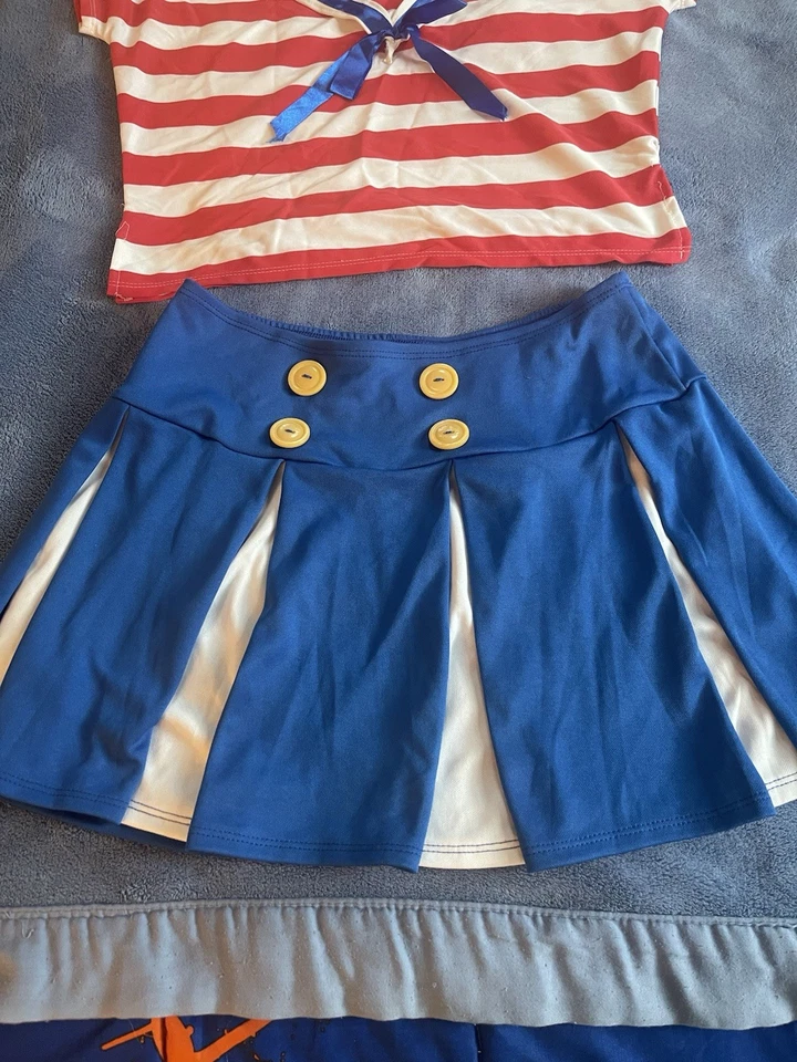 Disfraz California Crucero Cutie Dance Halloween Excelente Estado Talla Adolescente 7-9 Tap Foto 2 de 4