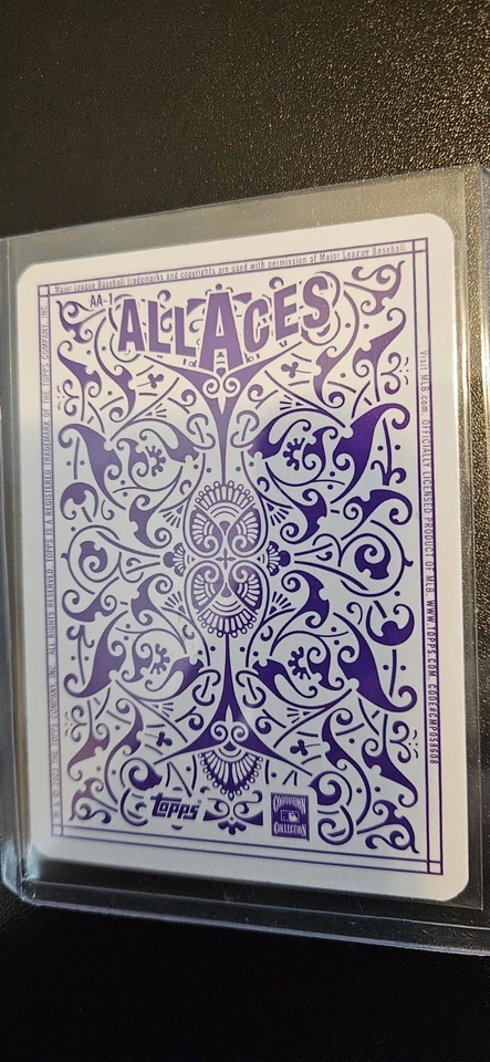 Tarjeta de béisbol 2023 Topps Nolan Ryan All Aces #aa-2 Foto 2 de 2