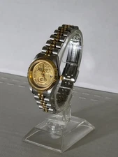 Sun Time Greenbay Packers  Ladies Executive 2 Tone Watch New Battery