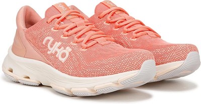 Ryka Devotion X Walking Women's Coral Orange Sneakers