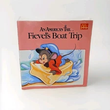 An American Tail Fievel's Boat Trip McDonalds 1986