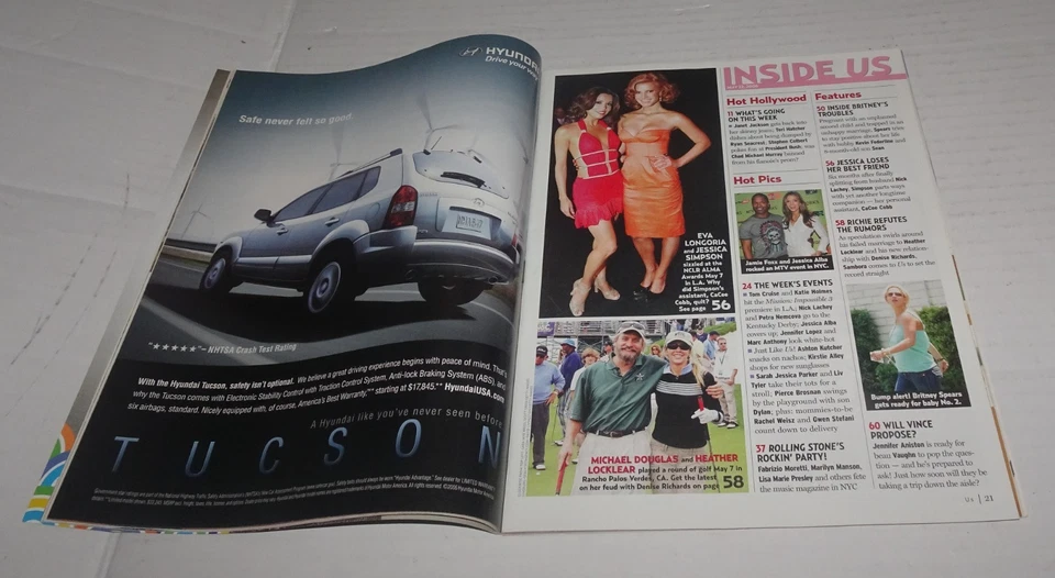 "BRITNEY WANTS OUT," Us Weekly magazine, May 22, 2006 aIssue # 588 - Image 2 of 4