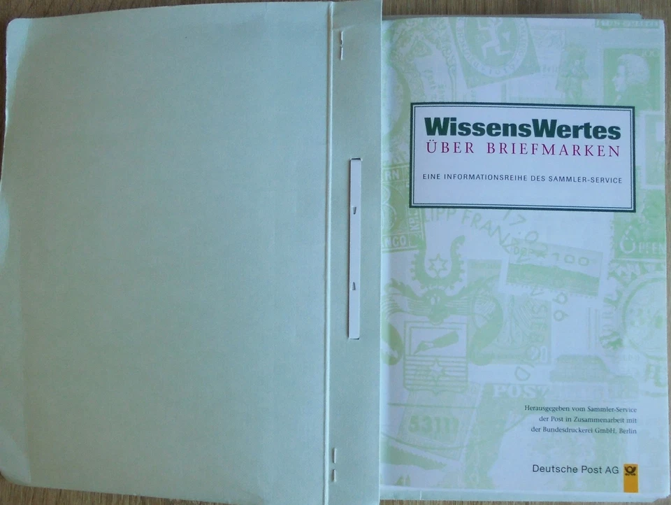 WissensWertes über Briefmarken - Sammler-Service der Post - Bild 3 von 4