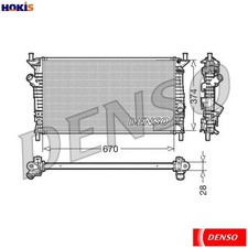 RADIATOR ENGINE COOLING DRM10074 FOR MAZDA FORD FOCUS/II/Turnier/Station/Wagon