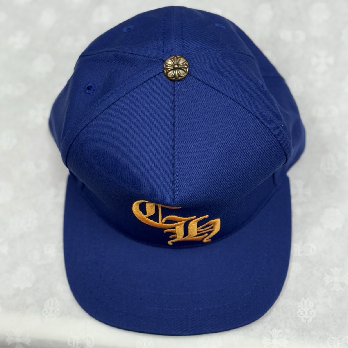 124◆CHROME HEARTS BASEBALL CAP NAVY 124◇CHROME HEARTS BASEBALL CAP NAVY 124◇CHROME HEARTS BASEBALL