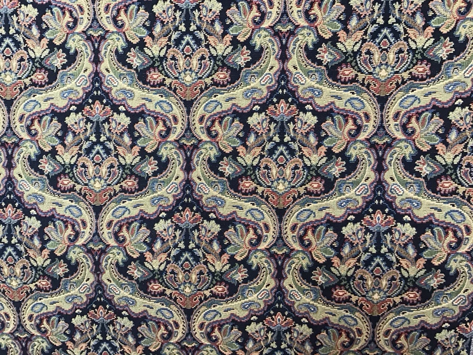 Tapestry Multi-Colored Floral New Heavy Duty Upholstery Fabric Sold by the Yard - Image 3 of 4