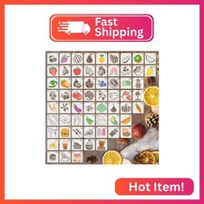 Fruit Stencils for Painting - 64PCS Fruit Patterns Small Stencils for Crafts  D