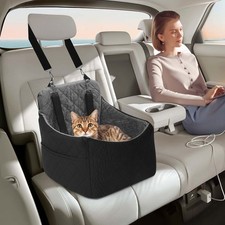 Autositz für kleine Hunde, Hundebett für das Auto, Autositze mit dickem Polster