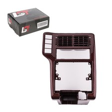 Zierblende Mittelkonsole Luftgitter Rahmen Carbon Rot für VW POLO 6N1 1994-1999