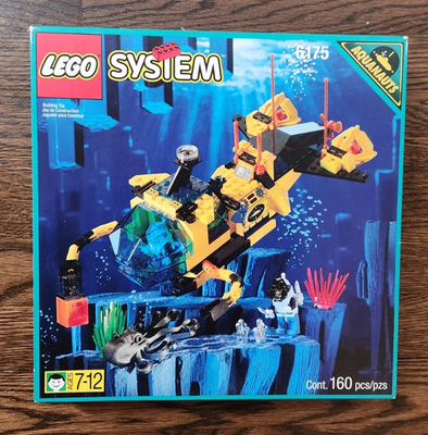 New Sealed LEGO Set 6175 Crystal Explorer Sub, Aquazone