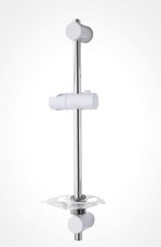 Triton Lewis Shower Riser Rail - White/Chrome - TSKLEWWC