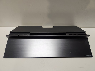 LG OLED 55/65C2 Base Front Stand MAM660004 Titanium Gray - CLEAN