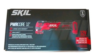 New SKIL PWR CORE 12V Brushless 40-Piece Oscillation Multi-Tool Sealed Tool Only