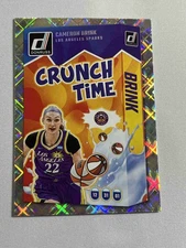 2025 Panini Donruss WNBA Basketball Crunch Time #17 CAMERON BRINK Diamond