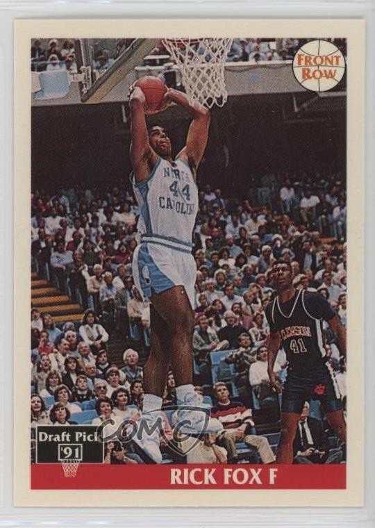 1991-92 Front Row Italian Rick Fox #3 Rookie RC 10ou