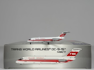 Trans World Airlines (TWA) Douglas DC-9-15 1:400 V1/400 N1067T (400009)