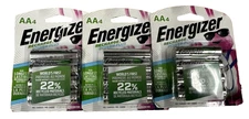 NEW ENERGIZER AA Rechargeable Power Plus NiMH Batteries 3 - 4 Packs