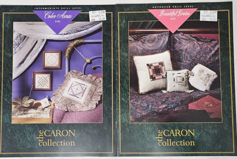 Embroidery Pattern Lot of 8 - Moss Creek, Blackwork, Caron Collection - Image 4 of 4