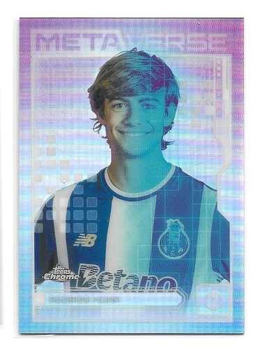 2025-26 Topps Chrome UEFA Club Competitions Rodrigo Mora Metaverse #MV-13