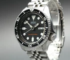 Vintage [N MINT] SEIKO 7S26-0020 SKX007 Black Boy Divers 200m Mens AT Watch JP