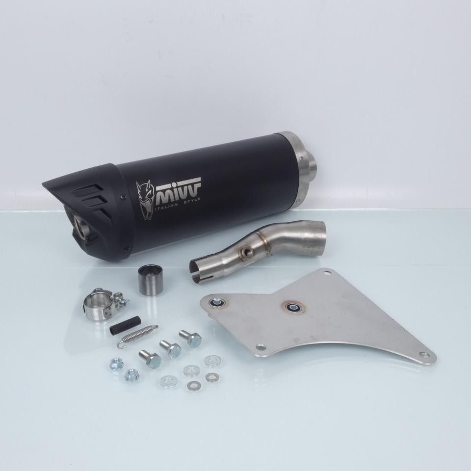 Silencieux Mivv Mover inox pour Honda Forza 300 : fini la rouille de l'échappement d'origine