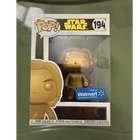 Funko Pop! Star Wars Kylo Ren Gold Vinyl Walmart Exclusive #194