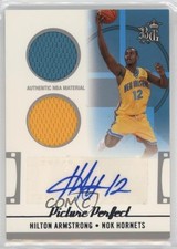 2006 Topps Big Game Picture Perfect Jersey Shorts /199 Hilton Armstrong Auto 2d9