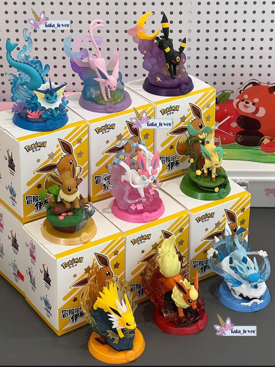 Pokemon x Funism Let's Go Eevee Figures - Set of 9: Eevee, Sylveon, Um –  PokeWayne