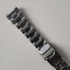 Bracelet SKX007 Oyster Female Solid End Links Gunmetal / SKX007 SKX009 SEIKO