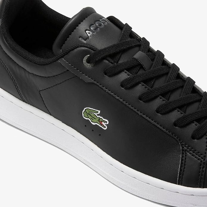 Lacoste Carnaby Pro BL231SMA Sneakers Men's Black Leather Trainers Shoes FL3593