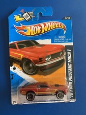 2012 Hot Wheels ‘70 Ford Mustang Mach 1 Muscle Mania- Ford V5421
