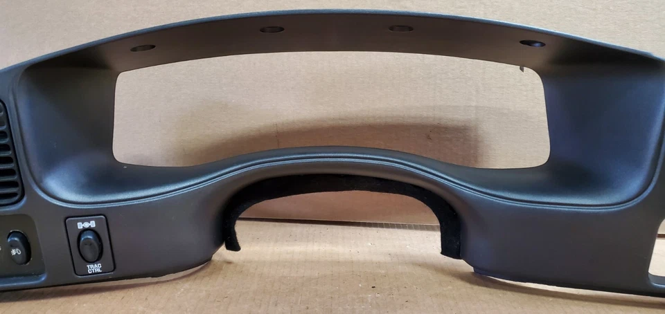 1996-1997 Oldsmobile Achieva Speedometer Dash Cluster Bezel Trim 22651283 OEM Foto 3 de 4