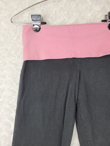 Victoria's Secret Pink Y2K Yoga Pants Womens XS Black Animal Print Athletic Fit - Picture 4 of 20