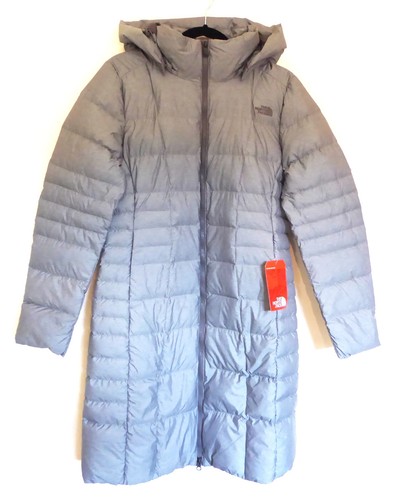 The North Face Mujer Metrópolis II Parka 550 Plumón Gabardina M Gris 10 |  eBay
