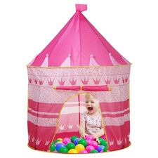 Kids Pop Up Wizard Princess Castle Tent Children Indoor Outdoor Playhouse Toy