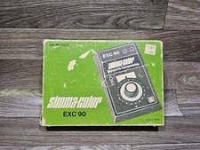 Vintage Simma-Color EXC 90 Exposure Comparator Canada Camera Accessories As Is.