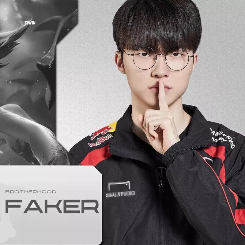 LOL 2024 Spring CompetitionLCK Uniform Jersey Team T1 Faker LOL 2024 Spring CompetitionLCK Uniform Jersey Team T1 Faker