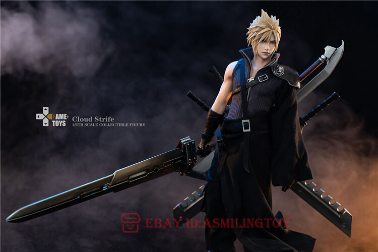 GAMETOYS 1/6 Cloud Strife & Fenrir AC Ver GT-006C Figure GAMETOYS 1/6 Cloud Strife & Fenrir AC Ver GT-006C Figure