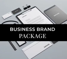 BUSINESS BRAND PACKAGE: LOGO+ BUSINESS CARDS + FLYER DESIGN