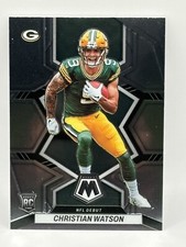 2022 Panini Mosaic NFL Debut Christian Watson #281 Rookie RC Packers NM