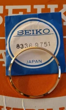 GENUINE SEIKO NOS GOLD TONE BEZEL FOR BELL-MATIC 4006-7000 /1/2/4 4006-7020 /2