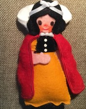 Someone Special stuffed felt holiday figurine ornament