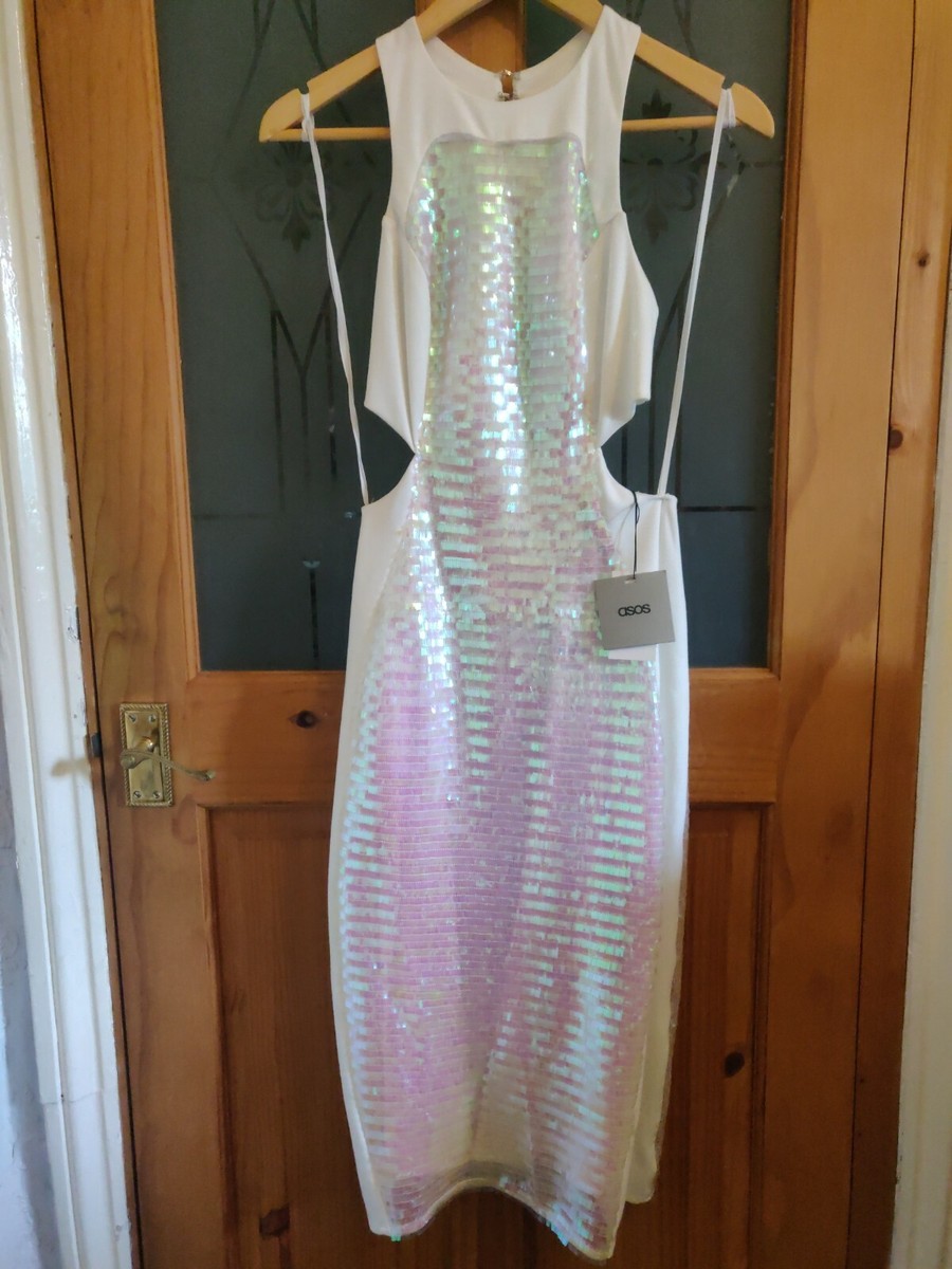 champagne beaded mermaid dress Zapaka Women Sparkly Champagne Beaded Mermaid Long Prom Dress with Wrap Spaghetti Straps Formal Dress, Champagne / US4