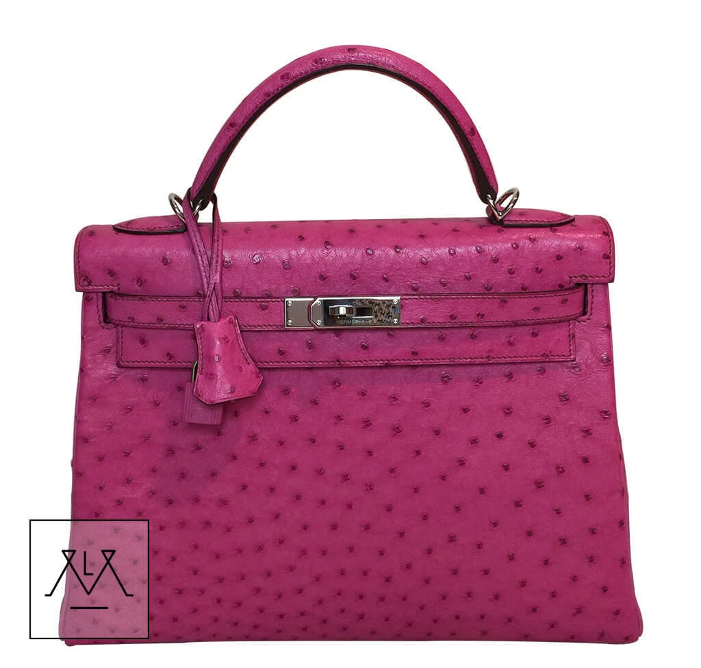 hermes ostrich birkin pink