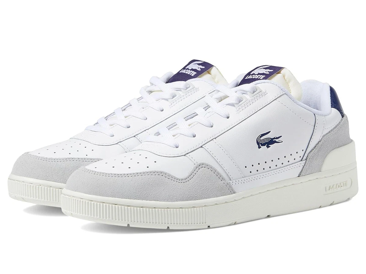 Lacoste T-Clip 223 5 SMA Men's Shoes White/Navy : 7 M