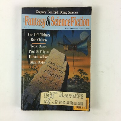 May Fantasy&Science Fiction Magazine Far-Off Things Rob Chilson Terry Bisson